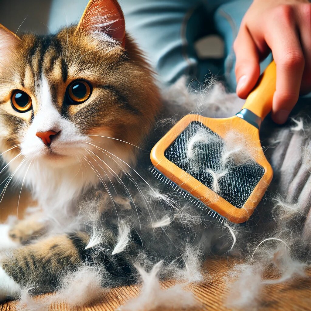 Линька у домашних животных 