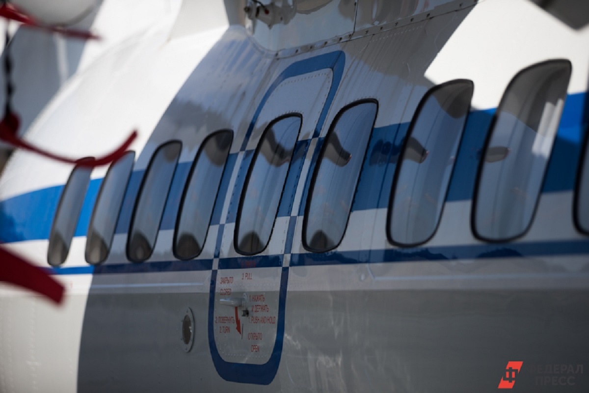 Самолет, используемый для обмена заключенными, приземлился в Калининграде.  Фото: Евгений Поторочин