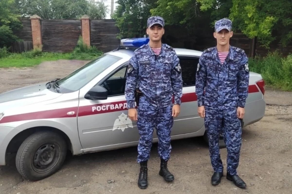    Росгвардейцы спасли тонущую женщину в Нижнеудинске