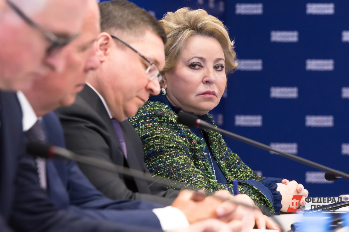 Председатель Совфеда призвала ужесточить миграционную политику.  Фото: ФедералПресс / Елена Сычева