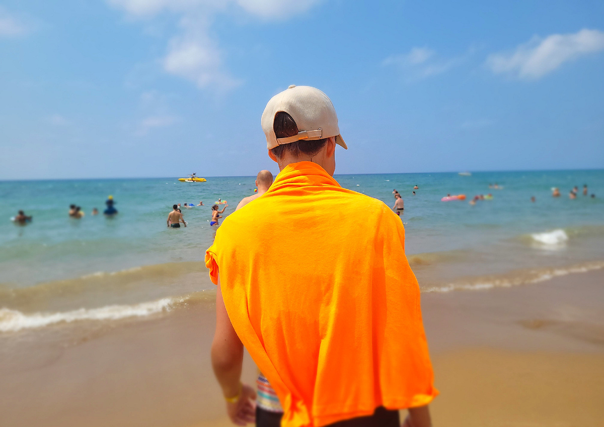 Пляж нашего отеля 🔥❤️