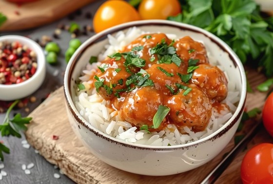    Подлива к рису и тефтелям