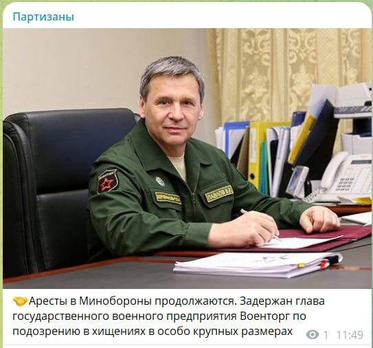    СКРИНШОТ: TG-КАНАЛ "ПАРТИЗАНЫ"