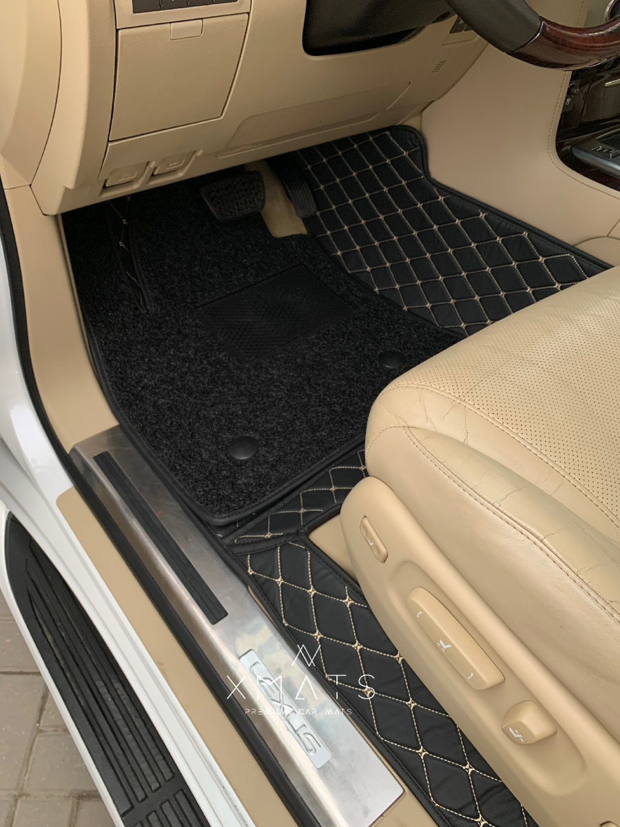 3D Коврики в салон на Lexus LX570