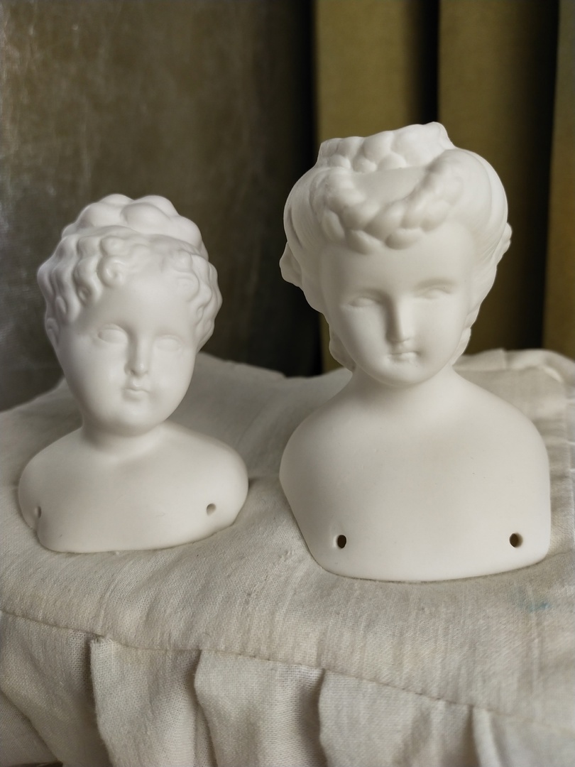 Фарфоровые заготовки кукол