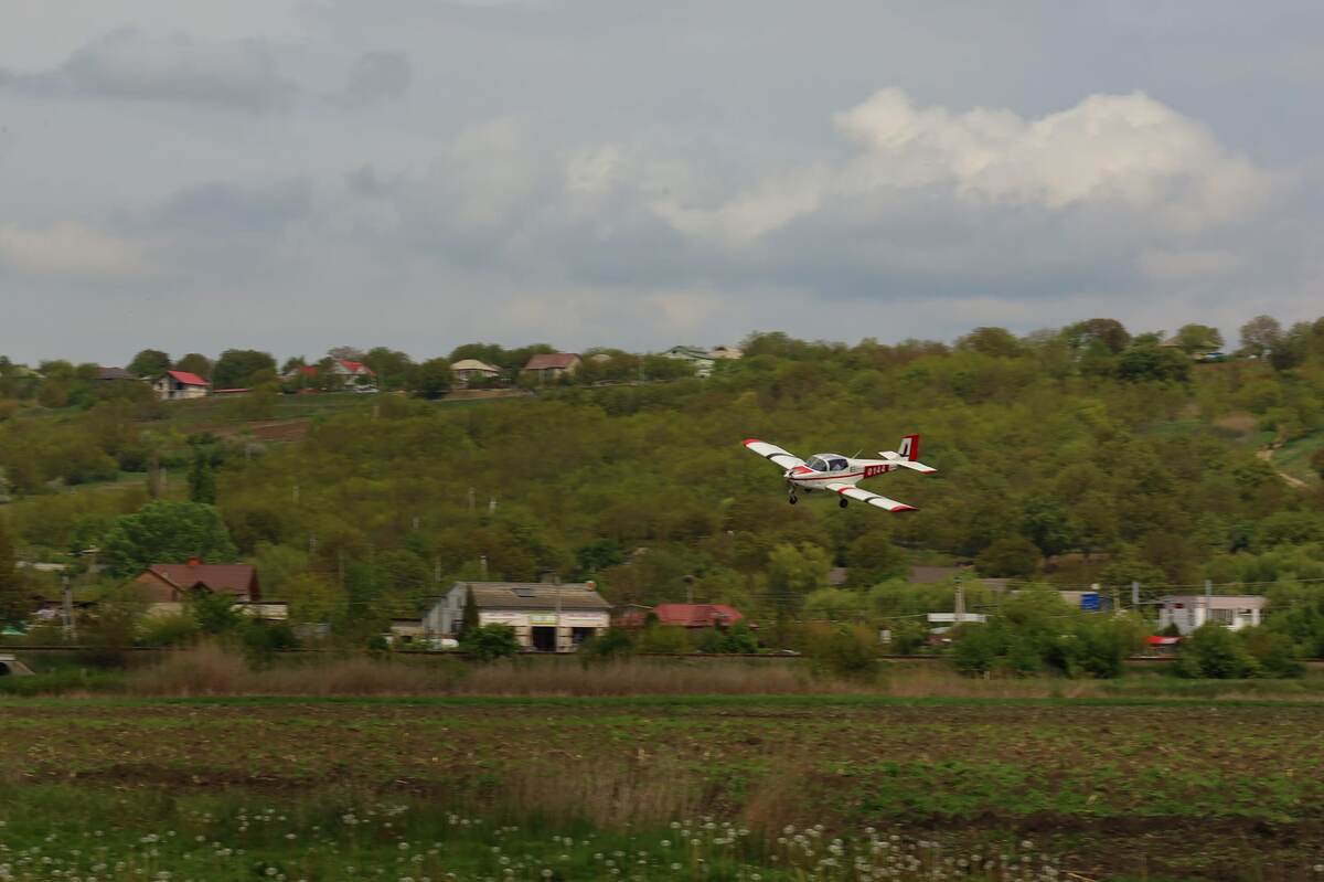 Фото я делала в Aeroclub Călărași