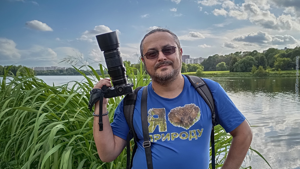 1. Я на Нижнем Царицынском пруду © NickFW.ru — 31.07.2024г.