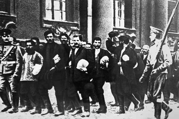    Мобилизация солдат в русскую армию в 1914 году / РИА Новости