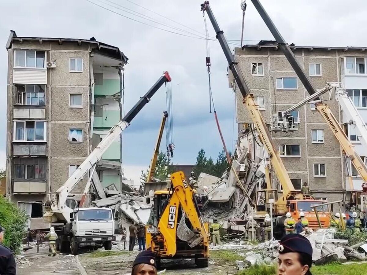    Взрыв в жилом доме в Нижним Тагиле© РИА Новости