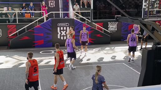 Чемпионат России по баскетболу 3x3.Рязань.Лесопарк.