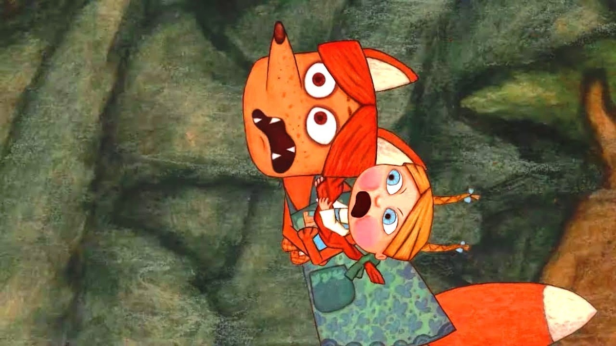 "Украла! Украла! Меня Лиса украла!" - мультфильм "Жихарка"