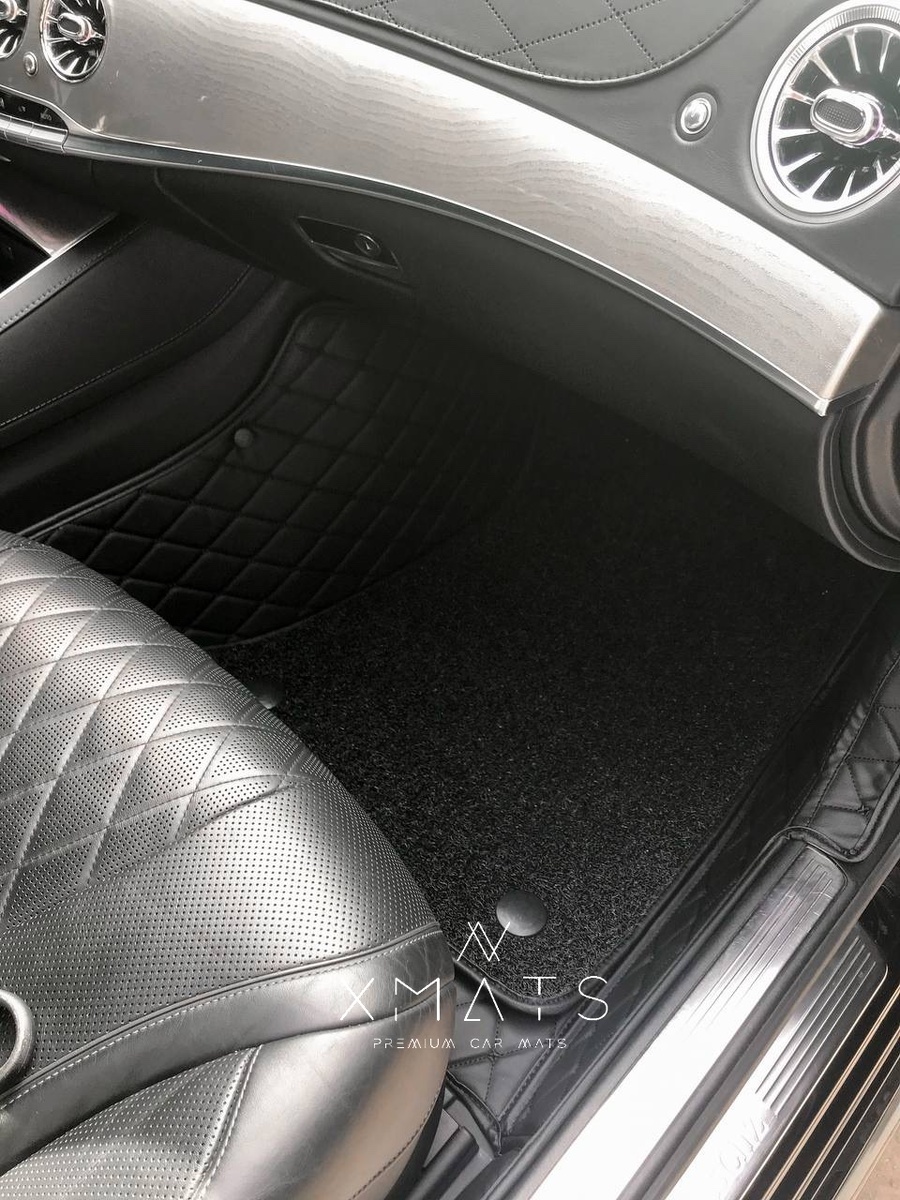 Коврики из экокожи в салон на Mercedes-Benz S-Class (W222)