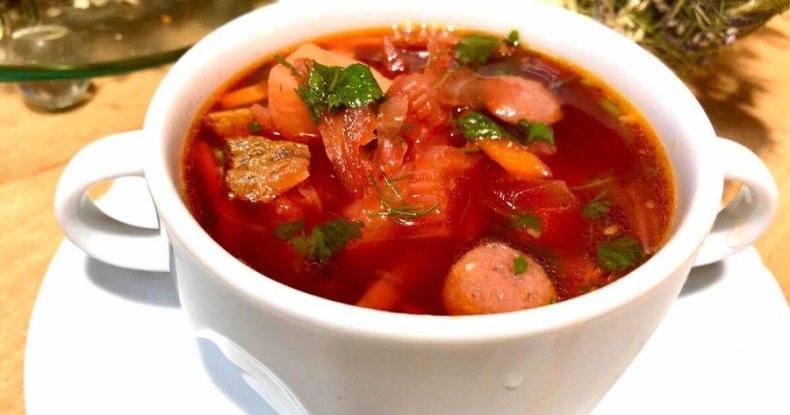 Борщ московский