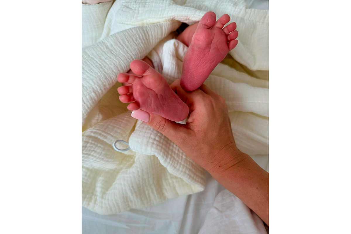 keti_one_official / Instagram (входит в корпорацию Meta, признана экстремистской и запрещена в России)📷Новорожденная дочь Кети Топурия