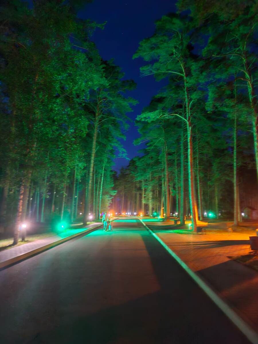 Заходили в санаторий в 23.30