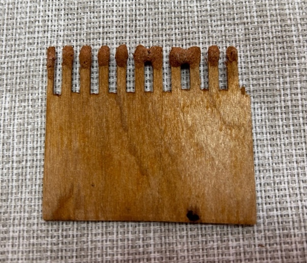 Верхнетоемский краеведческий музей. Спички-гребешки. https://vk.com/photo-182515023_457243887