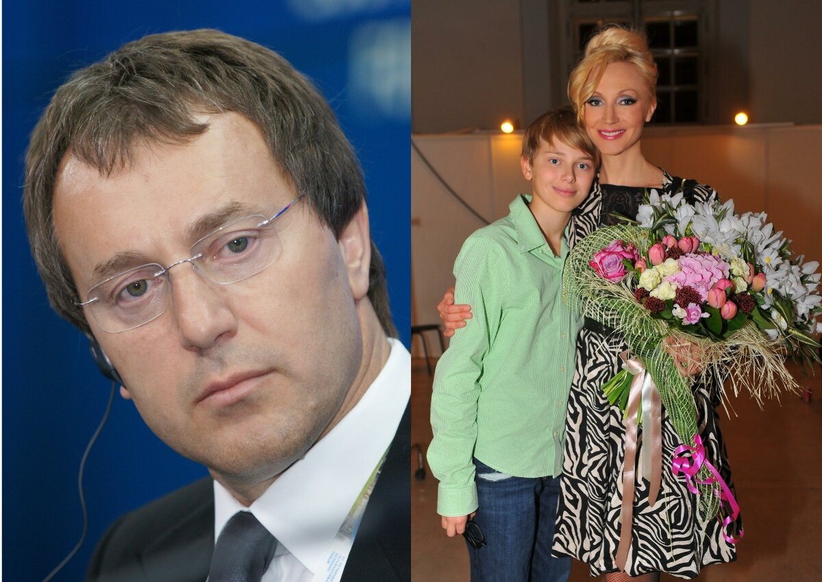 Руслан Байсаров, Кристина Орбакайте с сыном Дени в 2014 году. Фото: © Aleksey Smyshlyaev / globallookpress.com;Komsomolskaya Pravda / Russian Look / globallookpress.com