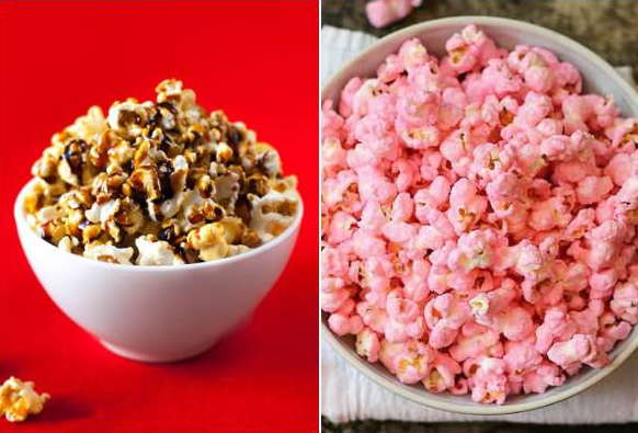 сладкий попкорн