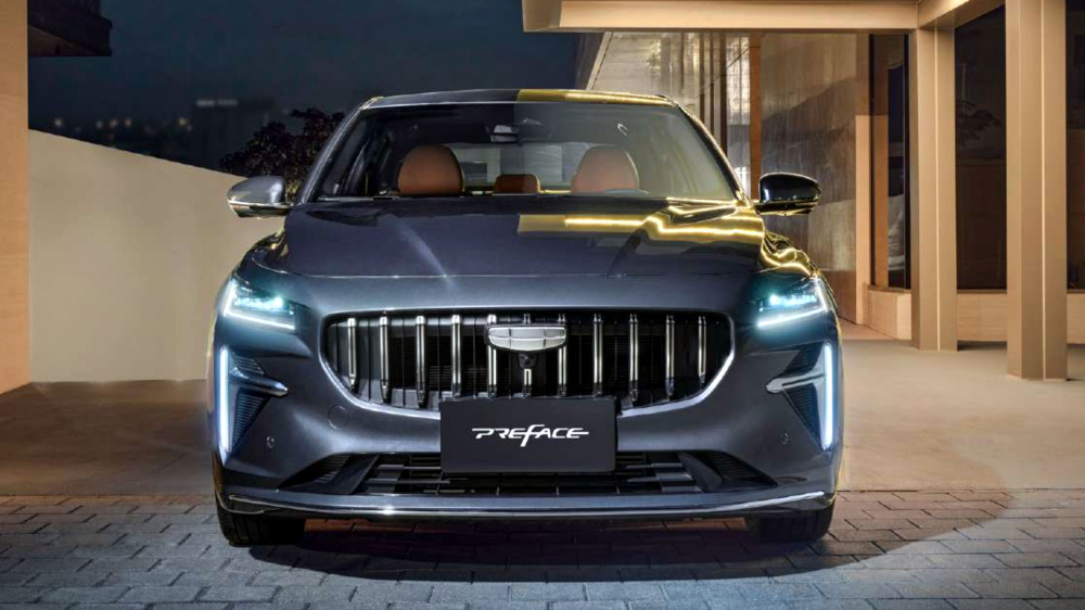 На фото: Седан Geely Preface