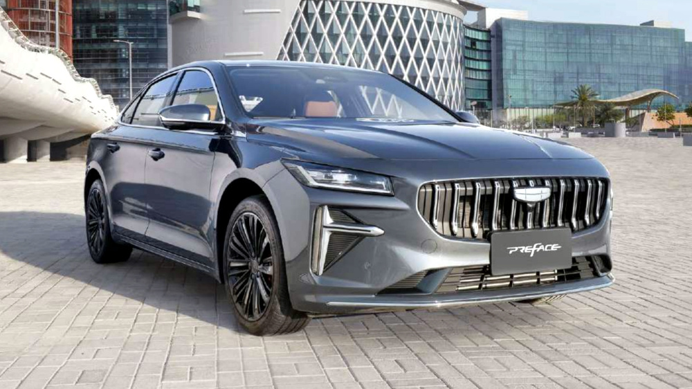 На фото: Седан Geely Preface