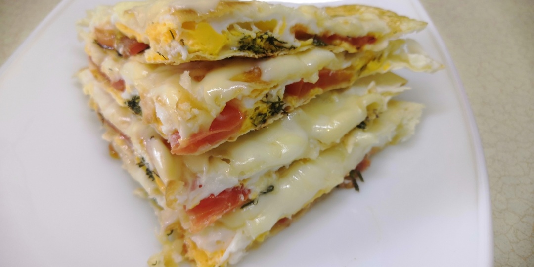 Простой, но такой ходовой рецепт завтрака