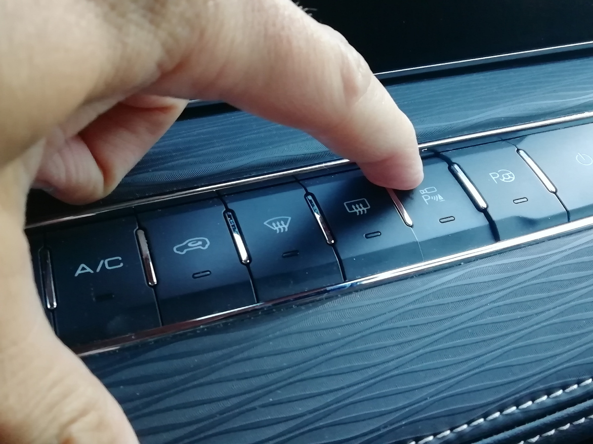 В таком виде находилась кнопка в залипшем состоянии. Фото не делал.