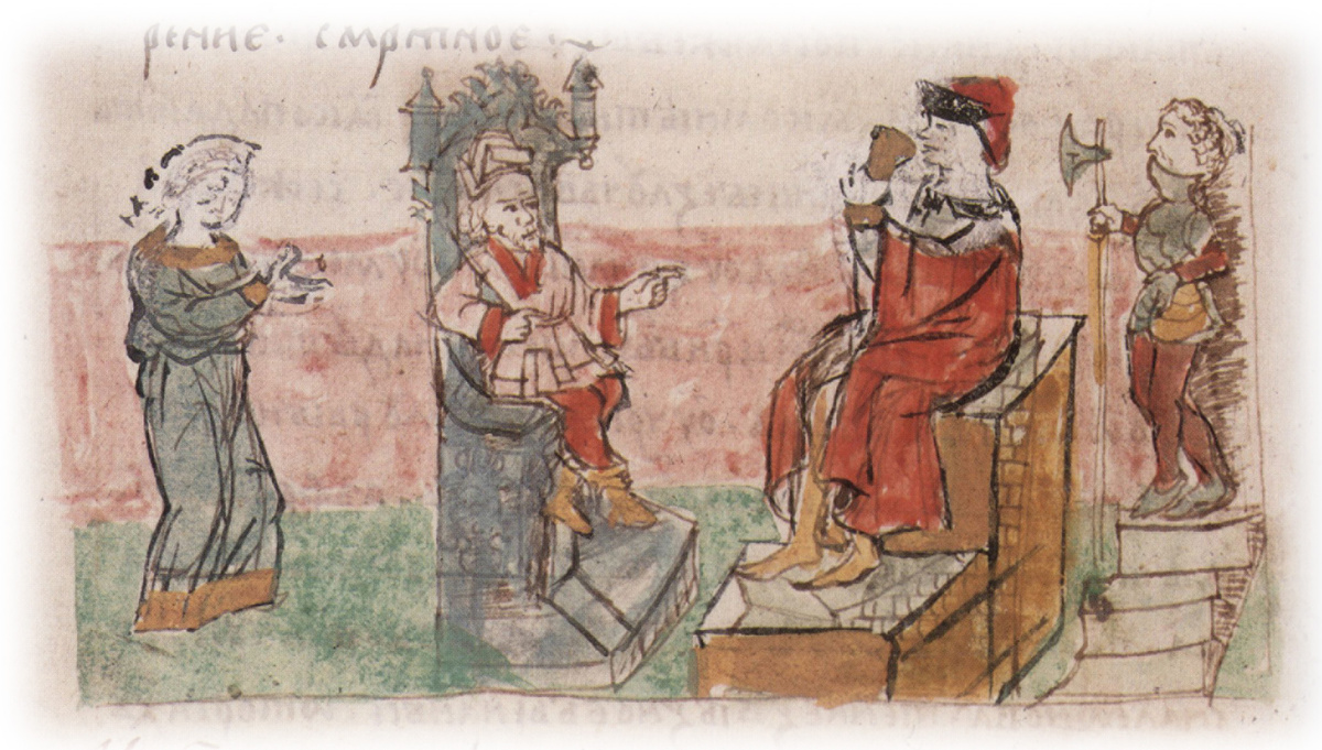 Отравление Ростислава Тмутараканского (изображение из открытых источников)