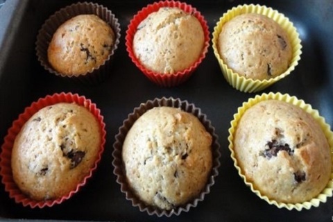 Рецепт Маффины с кусочками шоколада