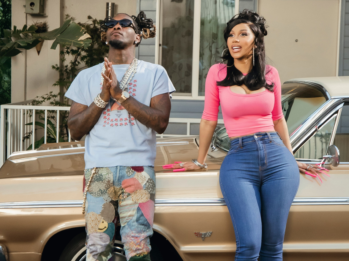 Cardi B & Offset на съёмках JEALOUSY