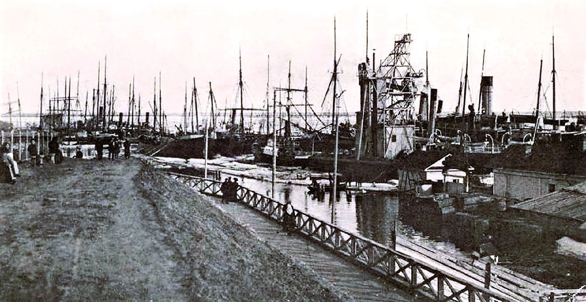 Городская гавань ~1904 г
