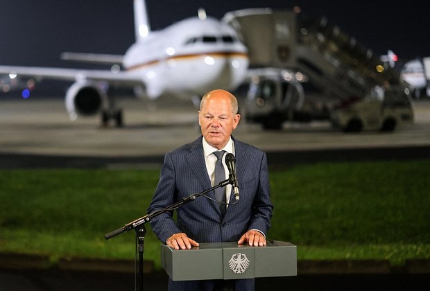    Олаф Шольц. Фото: Christoph Reichwein / Reuters