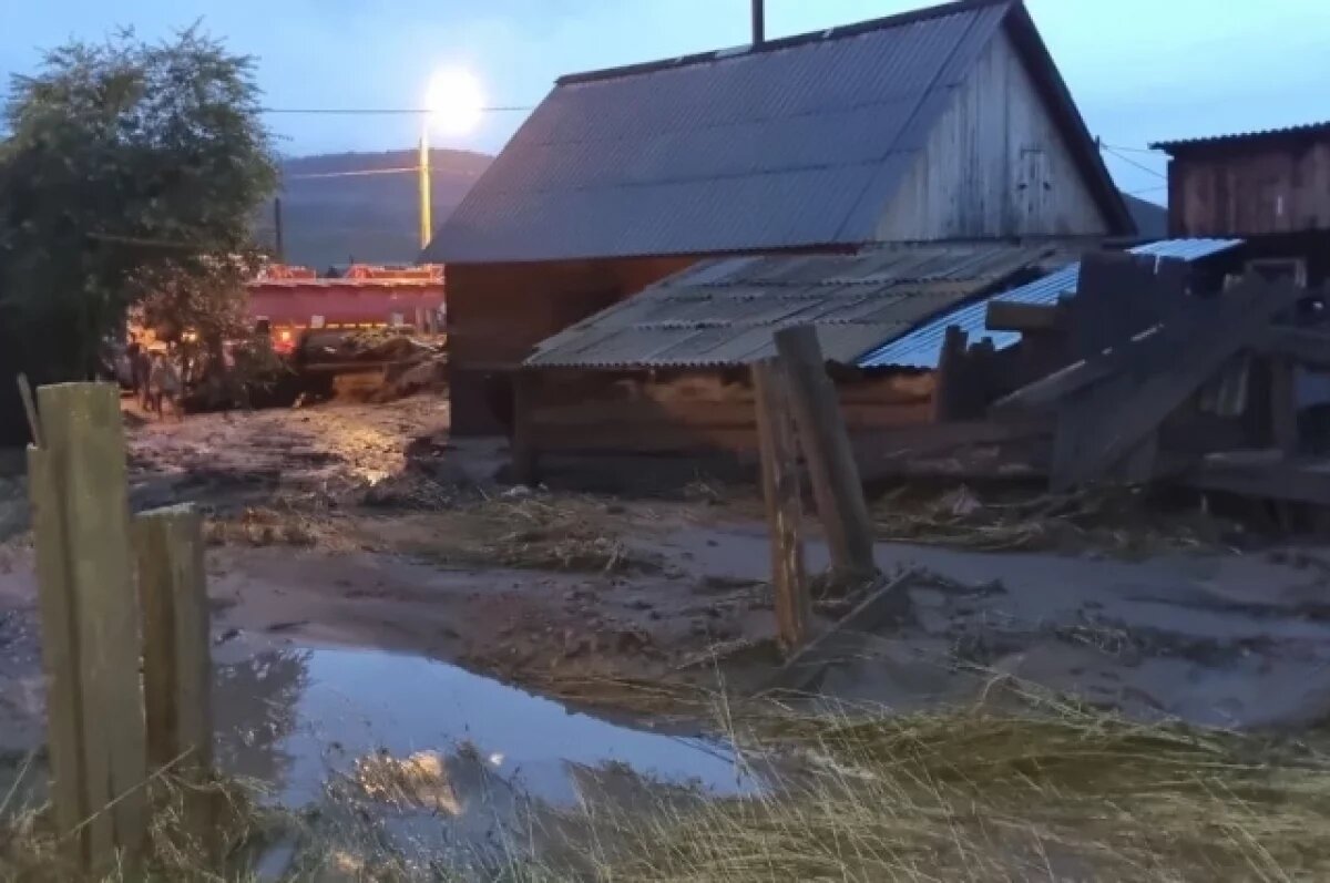    Жителям, пострадавшим от потопа в Бурятии, окажут помощь