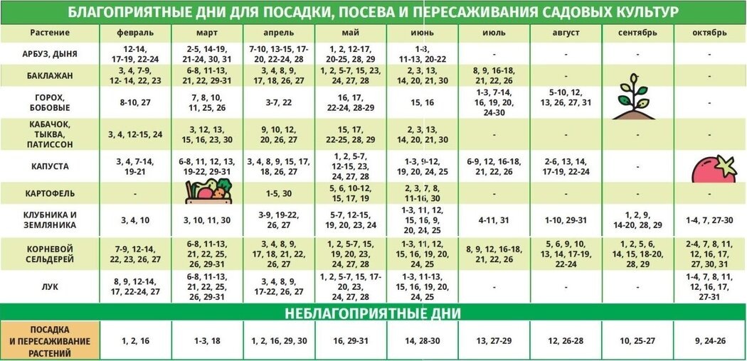 Самый полезный лунный посевной календарь садовода и огородника на 2022-2031 гг. 