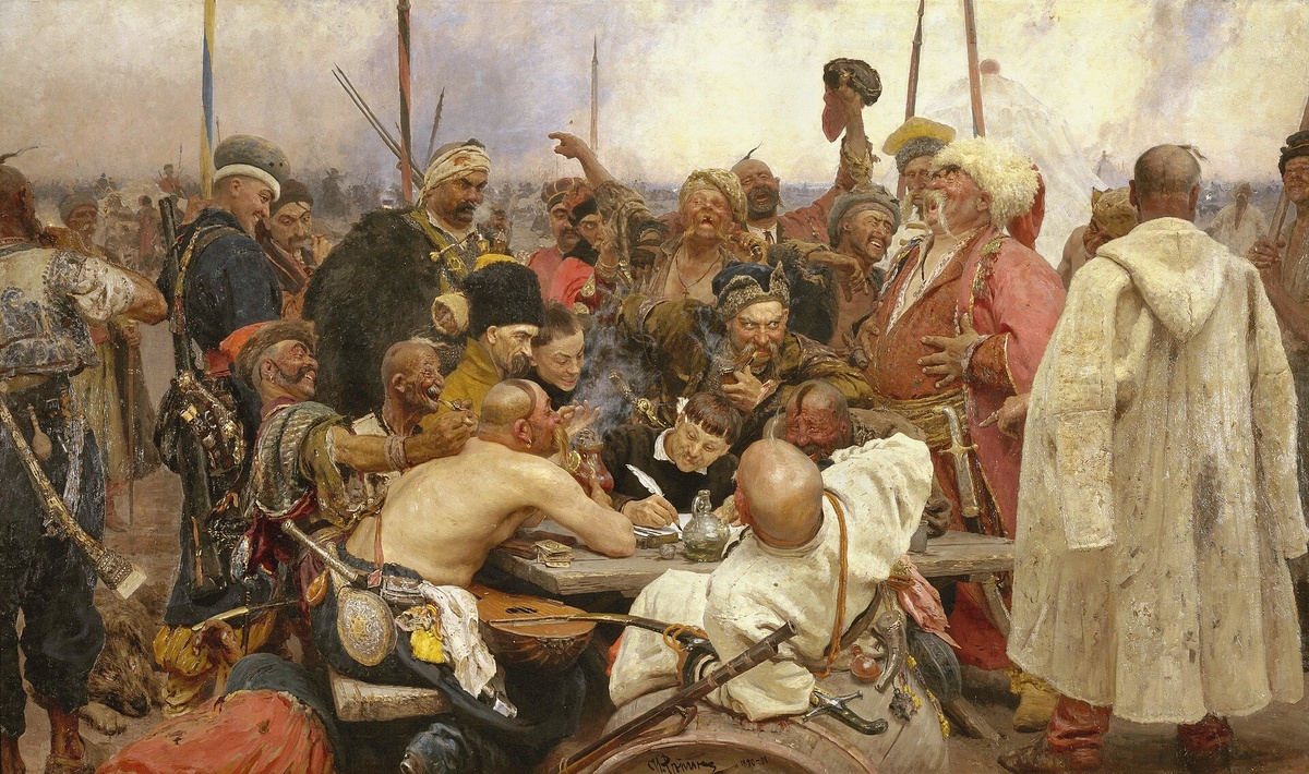 И. Репин "Запорожцы", 1880—1891