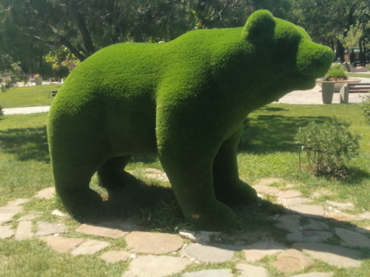 Украшение аквапарка