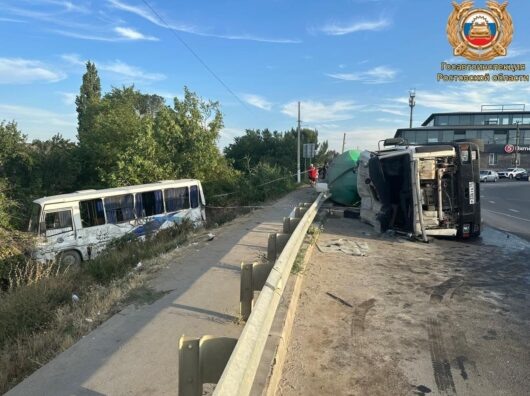    ДТП Большой Лог // фото: пресс-служба госавтоинспекции