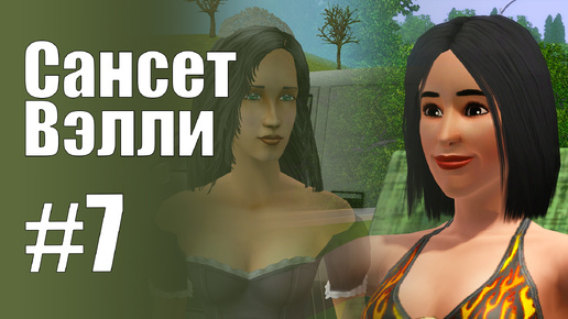 The Sims 3 Обзоры городов || Сансет Вэлли #7 || Вольфф, Тесла, Симхендж