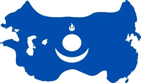 Карта Монгольской империи на пике. Яндекс картинки.