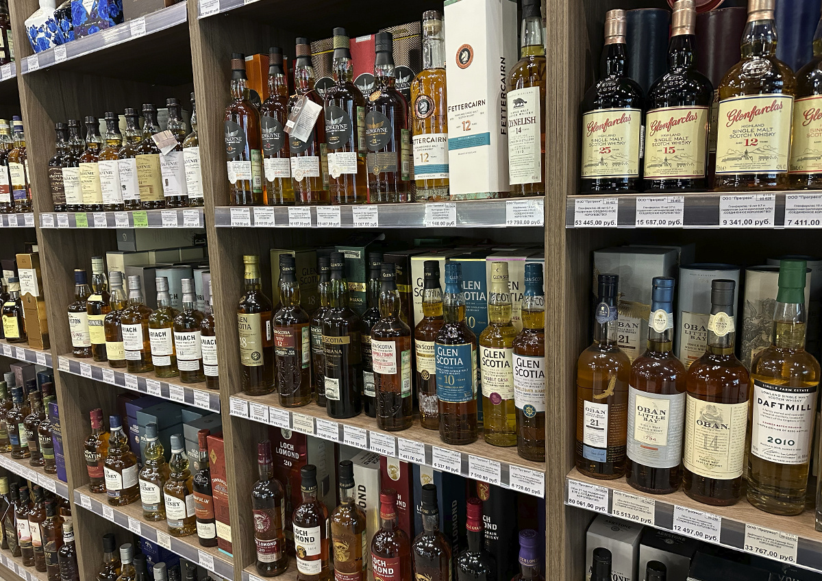    Экзотичные иностранные напитки заняли свои места на российском рынке