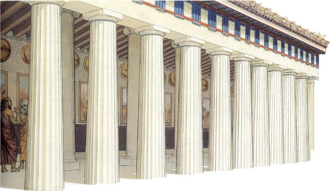 Расписная стоя