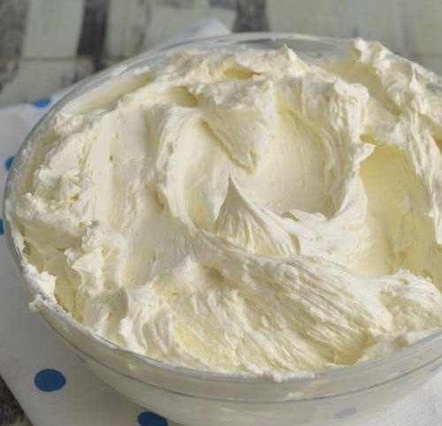 Белково-масляный (недорогой) крем для финишного покрытия торта