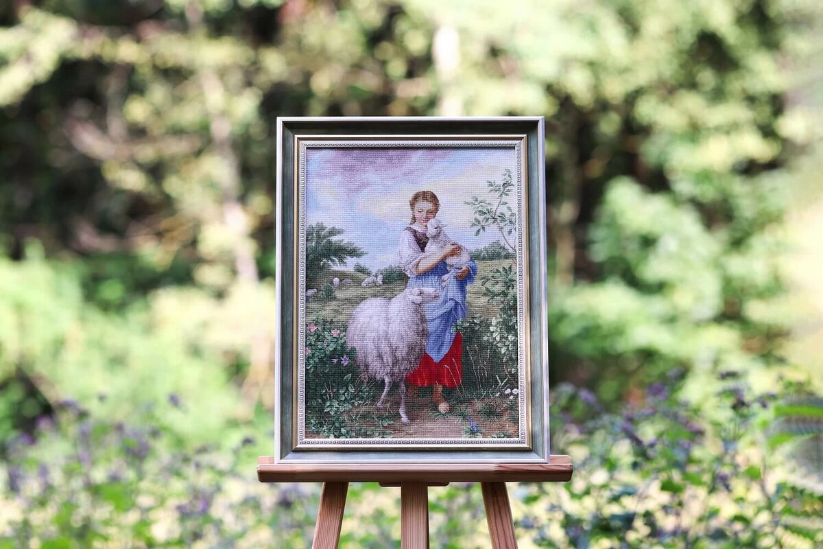 Маленькая пастушка 1866