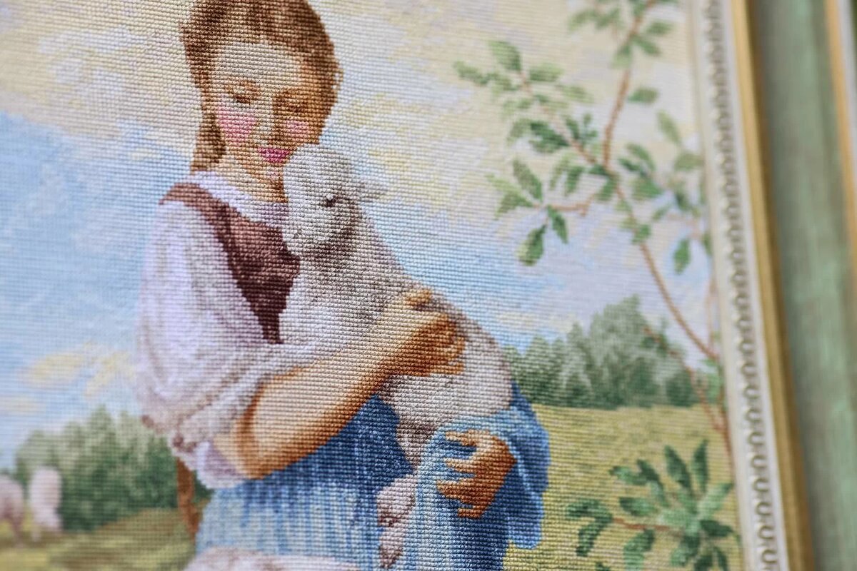 Маленькая пастушка 1866