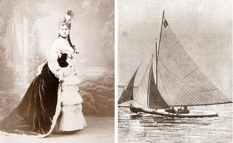 Элен де Пуртале и ее яхта «Лерина»