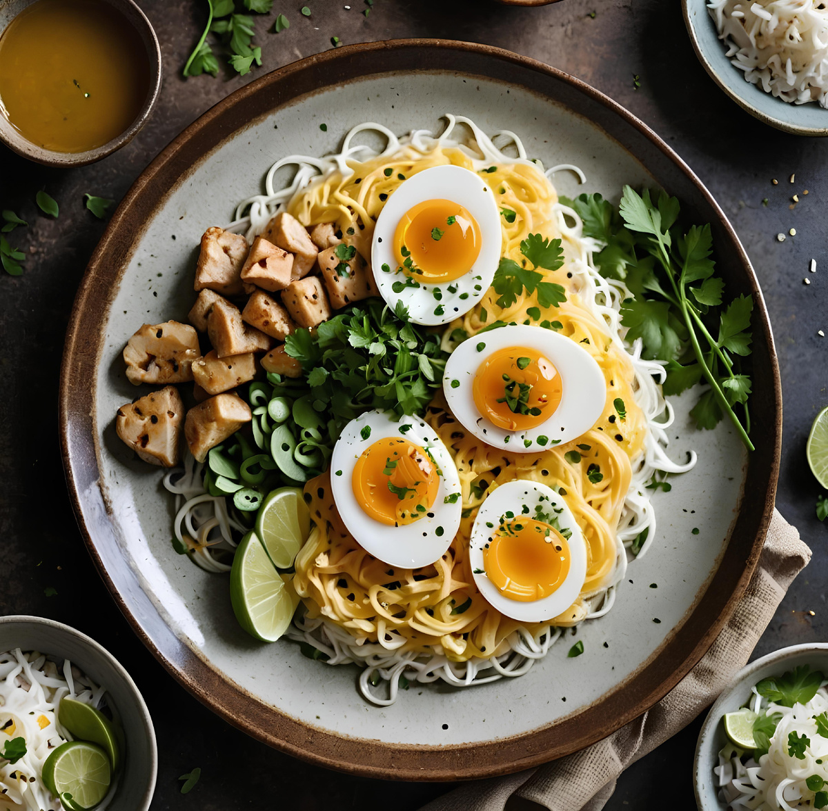 Погрузитесь в атмосферу восточной кухни с этим ярким и сытным блюдом!