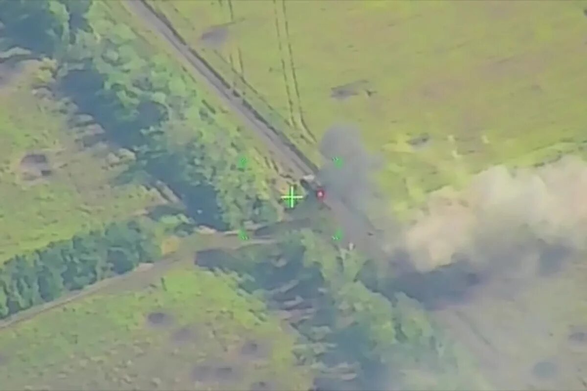    Боевая работа экипажа Т-72Б3.