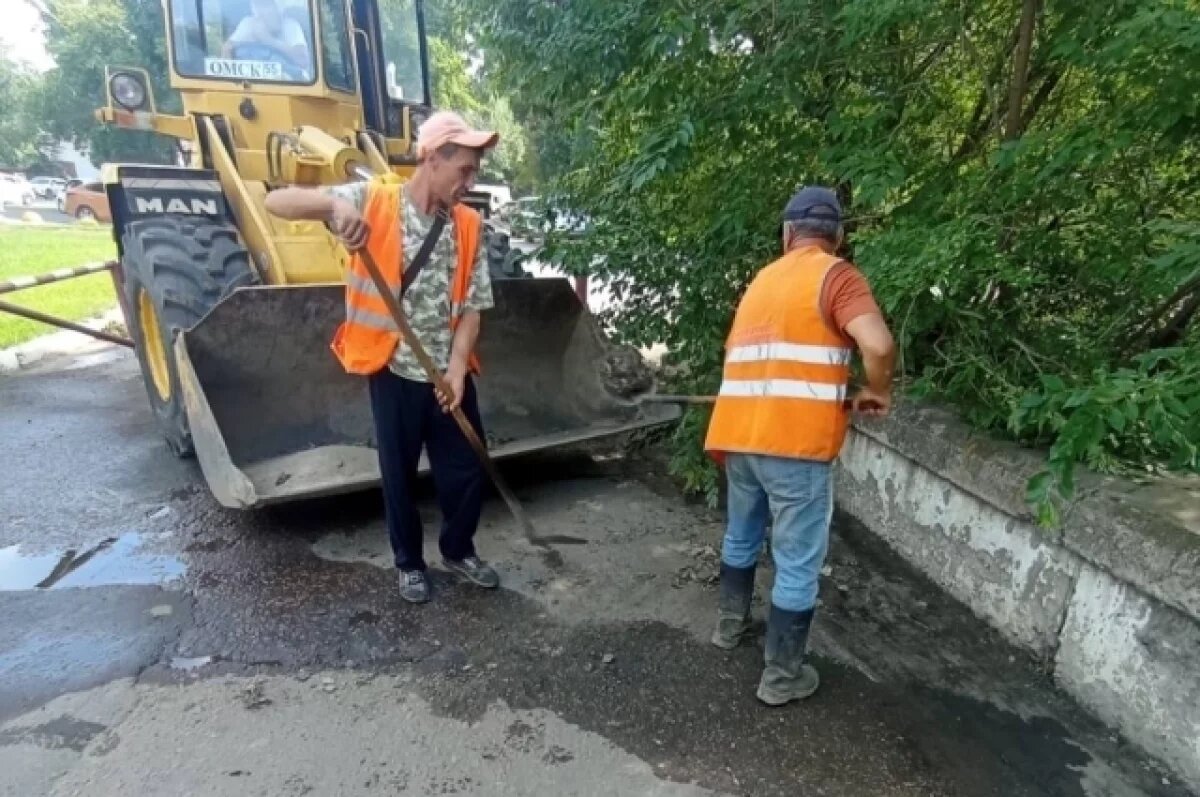    Дорожные службы готовят Омск к предстоящему Сибирскому марафону