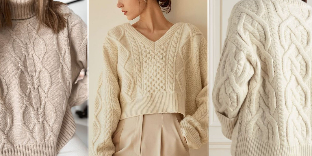 Узоры с ромбами. Рассказываю о изделиях, которые связала сама и делюсь привлекательными работами с Pinterest