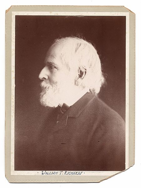 Уильям Трост Ричардс (фото ок. 1900 г.) / Источник: Wikimedia Commons (Archives of American Art Collection, Public domain) https://commons.wikimedia.org/wiki/File:William_Trost_Richards.jpg