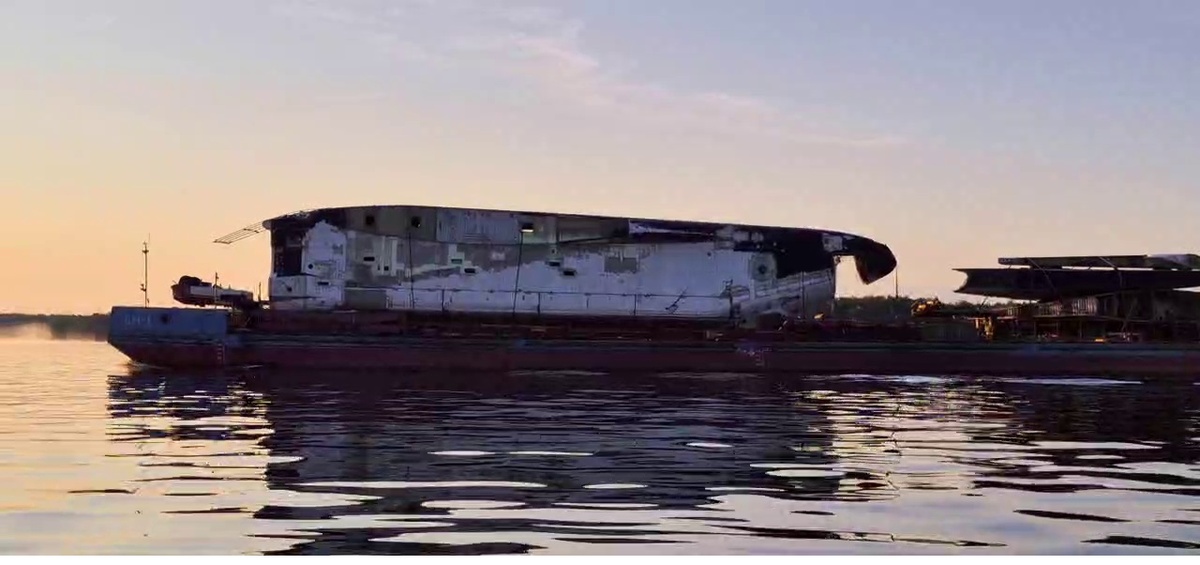 Съемка очевидца из Углича. Скриншот видеоролика. 